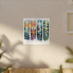 Be Still and Know - Matte Canvas Wall Art Inspirational Christian Panorama