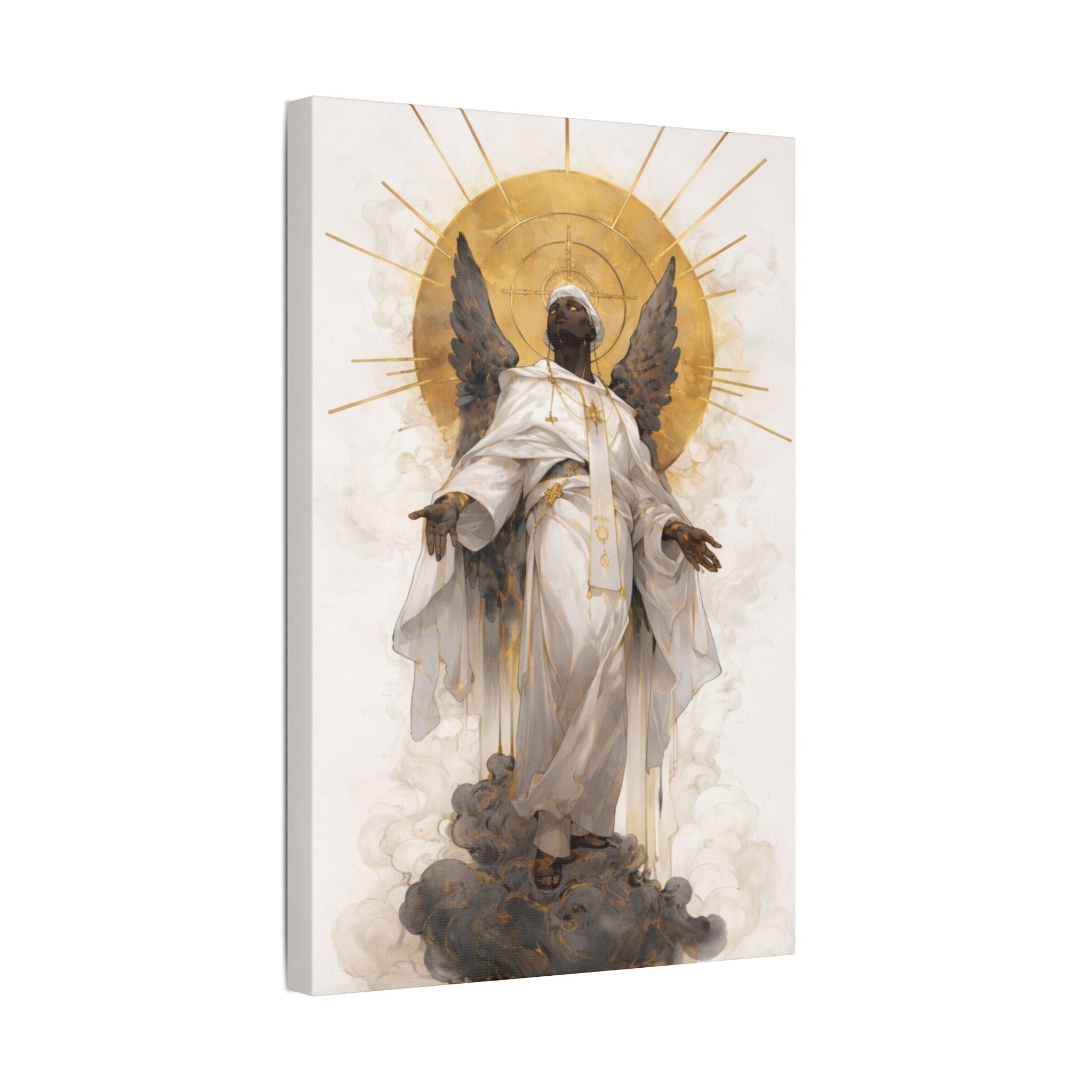 The Sun-Crowned Seraph - Saint Benedict the Moor