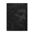 Dotwork Jesus Portrait Matte Canvas Wall Art – Stretched 1.25"