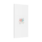 Love Is in the Air Heart Illustration Canvas | Micro‑Romance Galentine’s Pastel