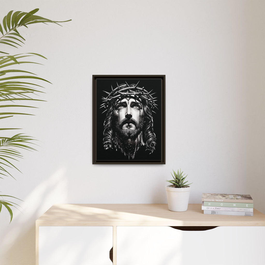 1. The Sacred Gaze (White and Black)