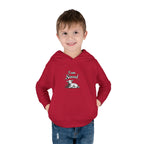 Toddler Hoodie — 'I Am Saved' Lamb & Jesus Portrait Christian Pullover