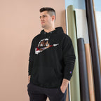 One Piece Luffy Champion Hoodie — White Pullover with Vintage Sports Graphic