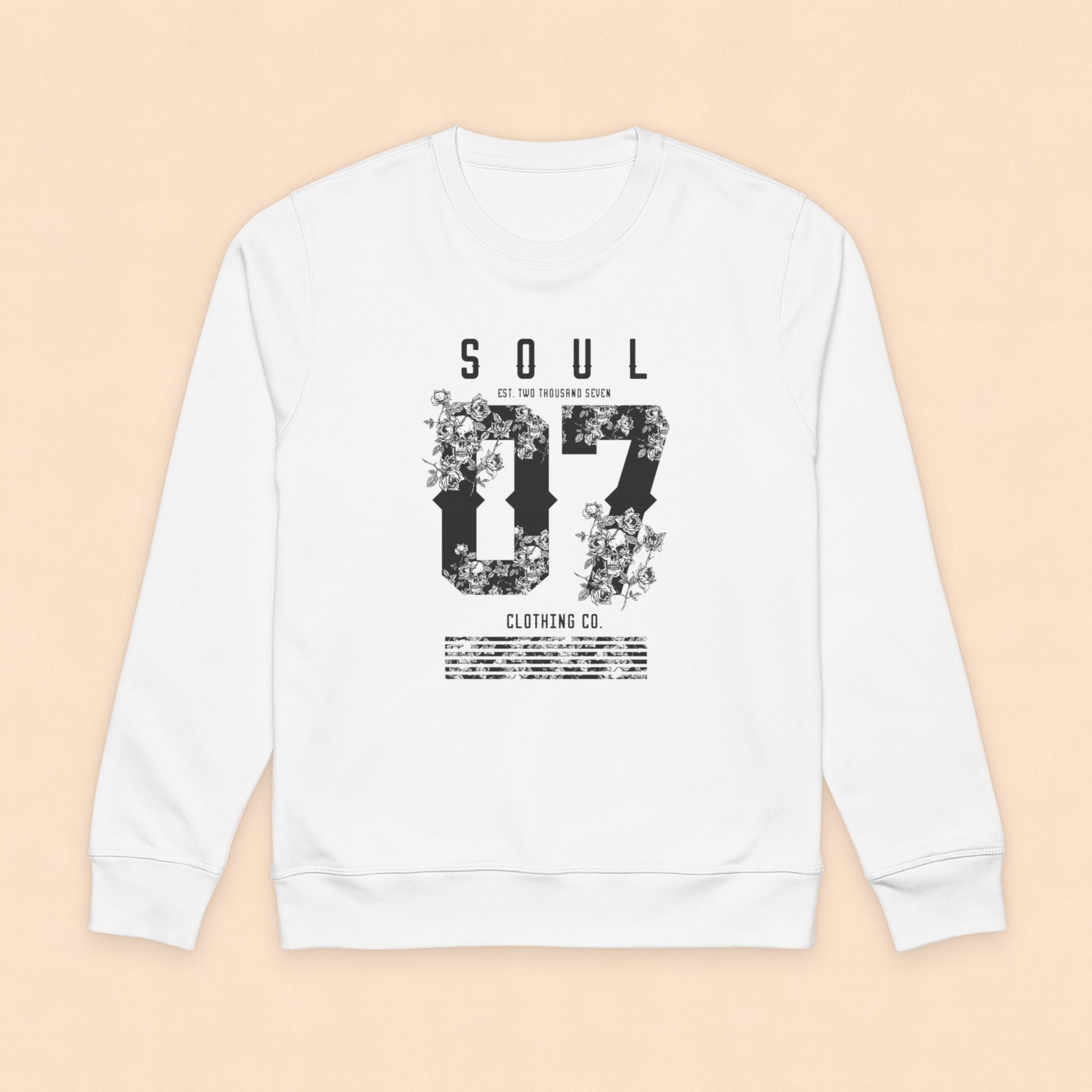 Soul 07 Floral Graphic Sweatshirt