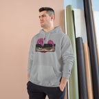 Dragon Eye Hoodie — Anime-Inspired Champion Hoodie with Pink Dragon Graphic