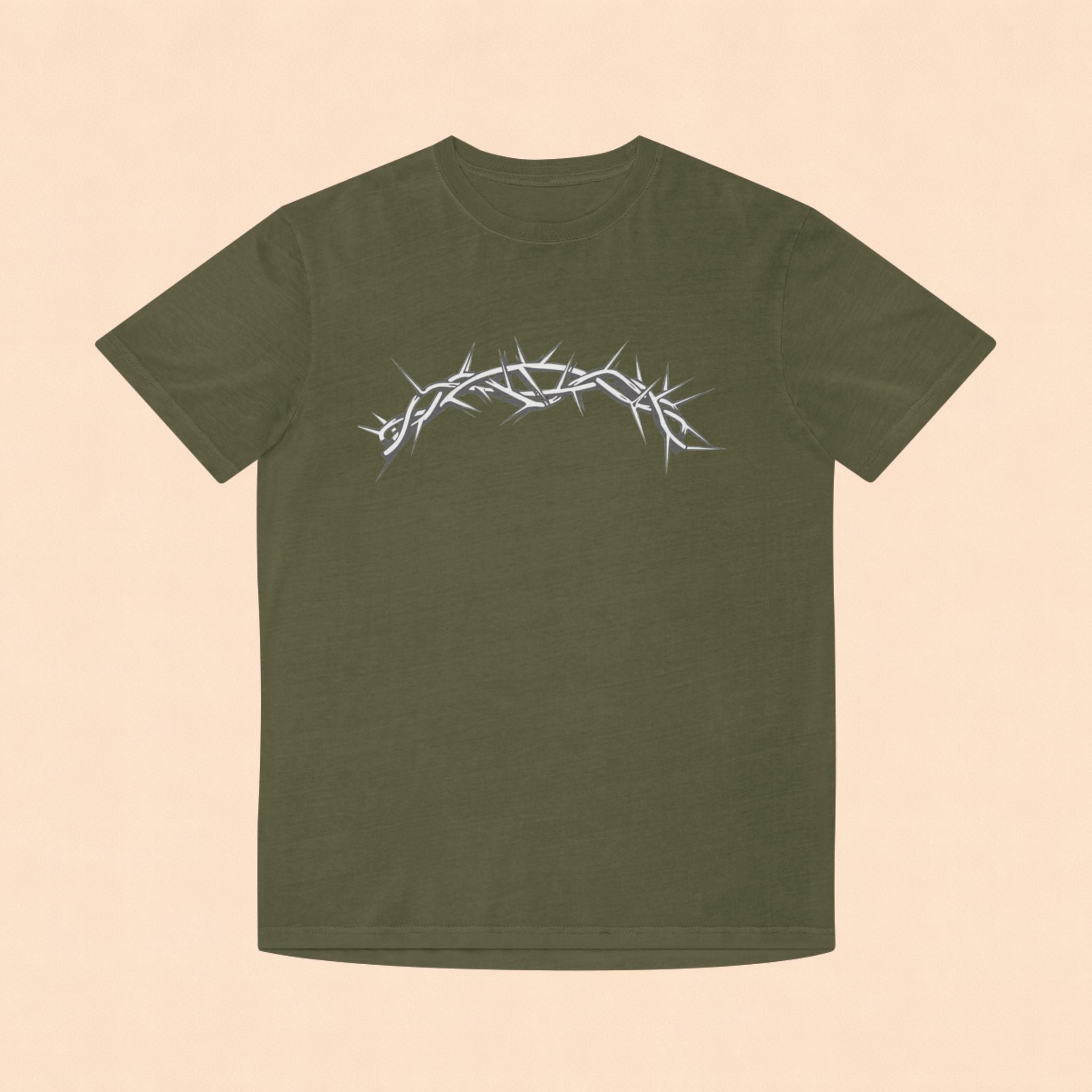 Crown of Thorns Tee — Minimal Christian Symbol T-Shirt