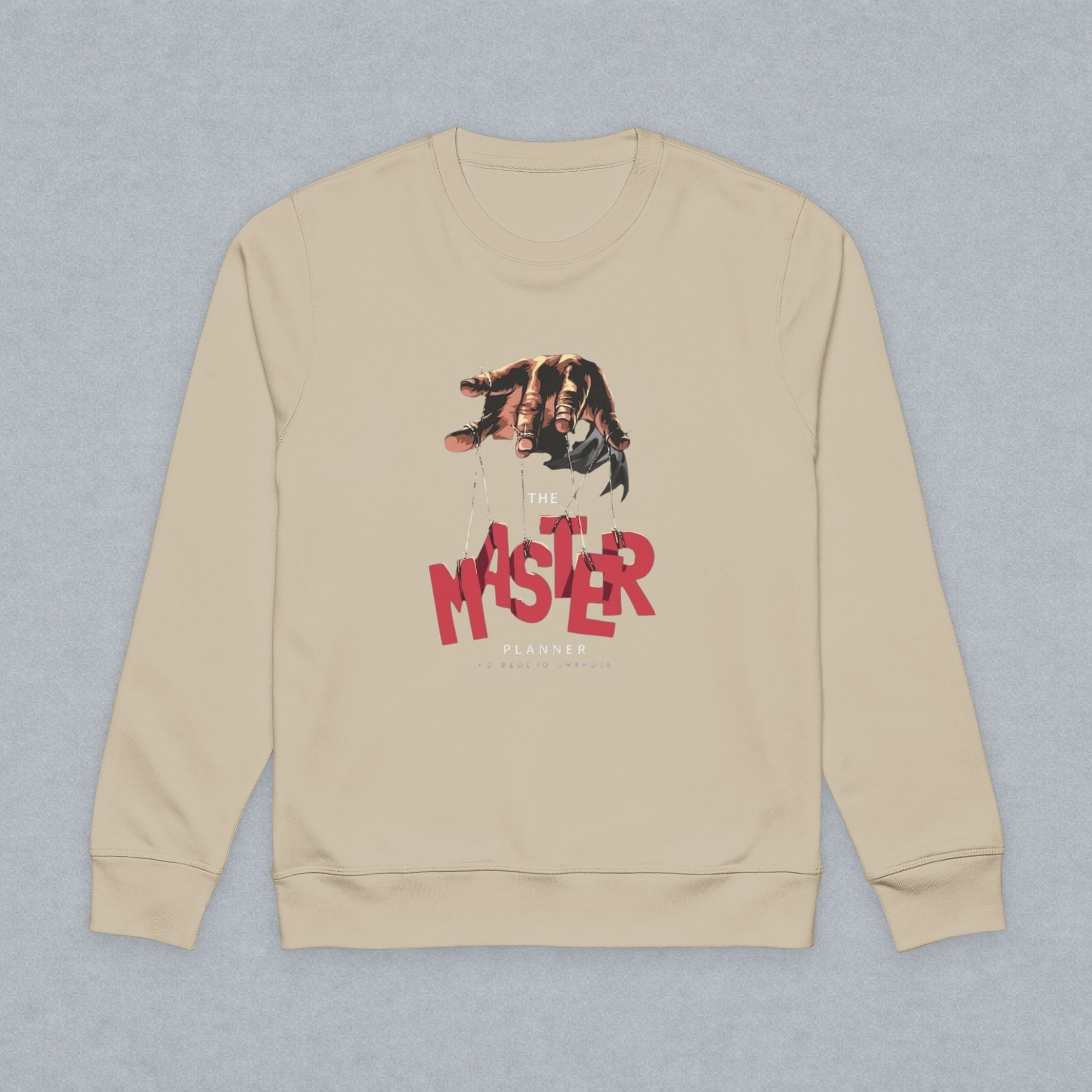 Master Graphic Sweatshirt — Vintage Skate Vibe Crewneck