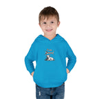 Toddler Hoodie — 'I Am Saved' Lamb & Jesus Portrait Christian Pullover