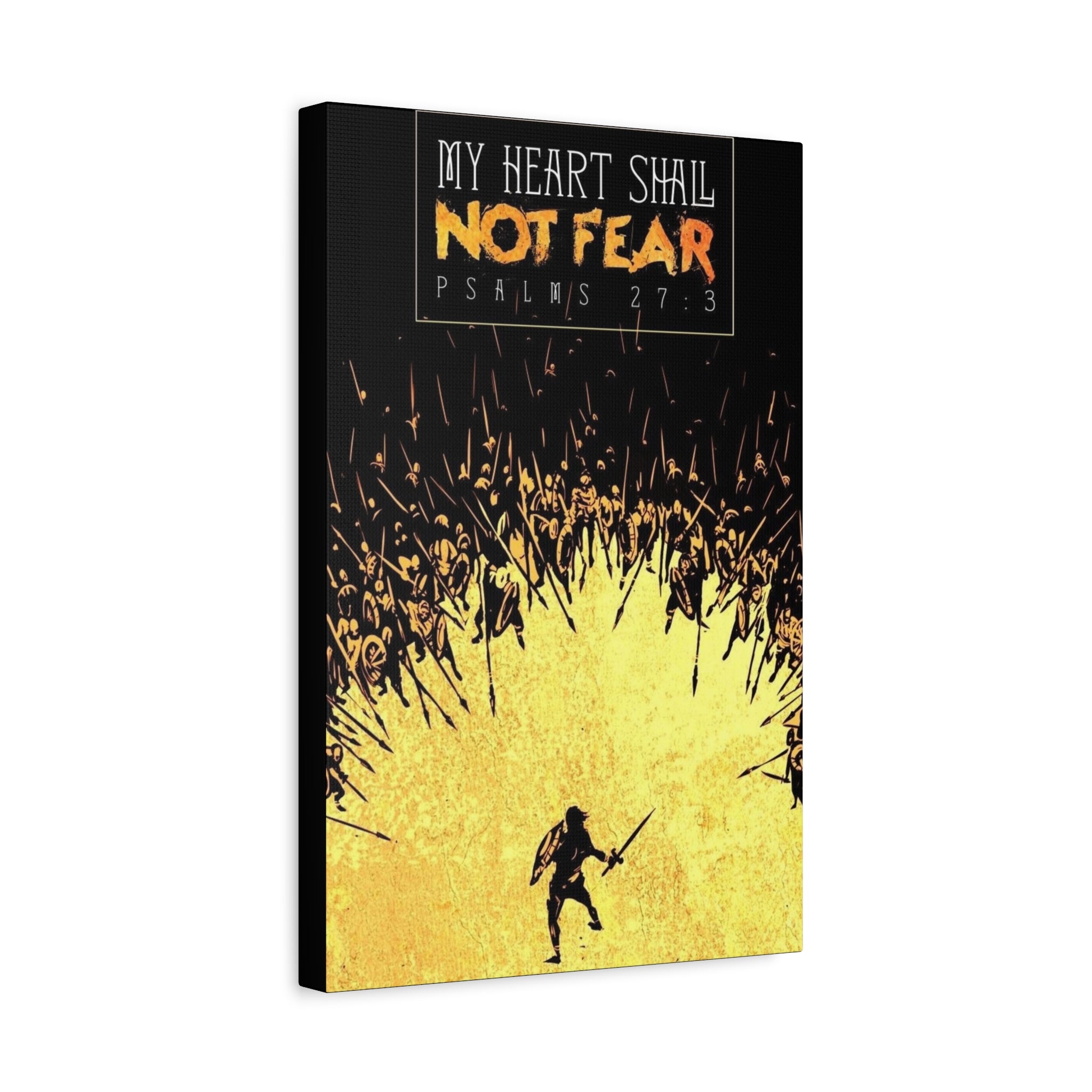 My Heart Shall Not Fear - Matte Canvas, Stretched, 1.25"