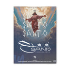 Sacred Christ Canvas Wall Art — “Ele é Santo” Matte Stretched Print