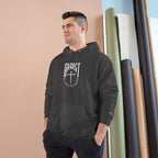 Christian Hoodie — "Christ" Cross Front & "God Is Light" Lantern Back Religious Pullover
