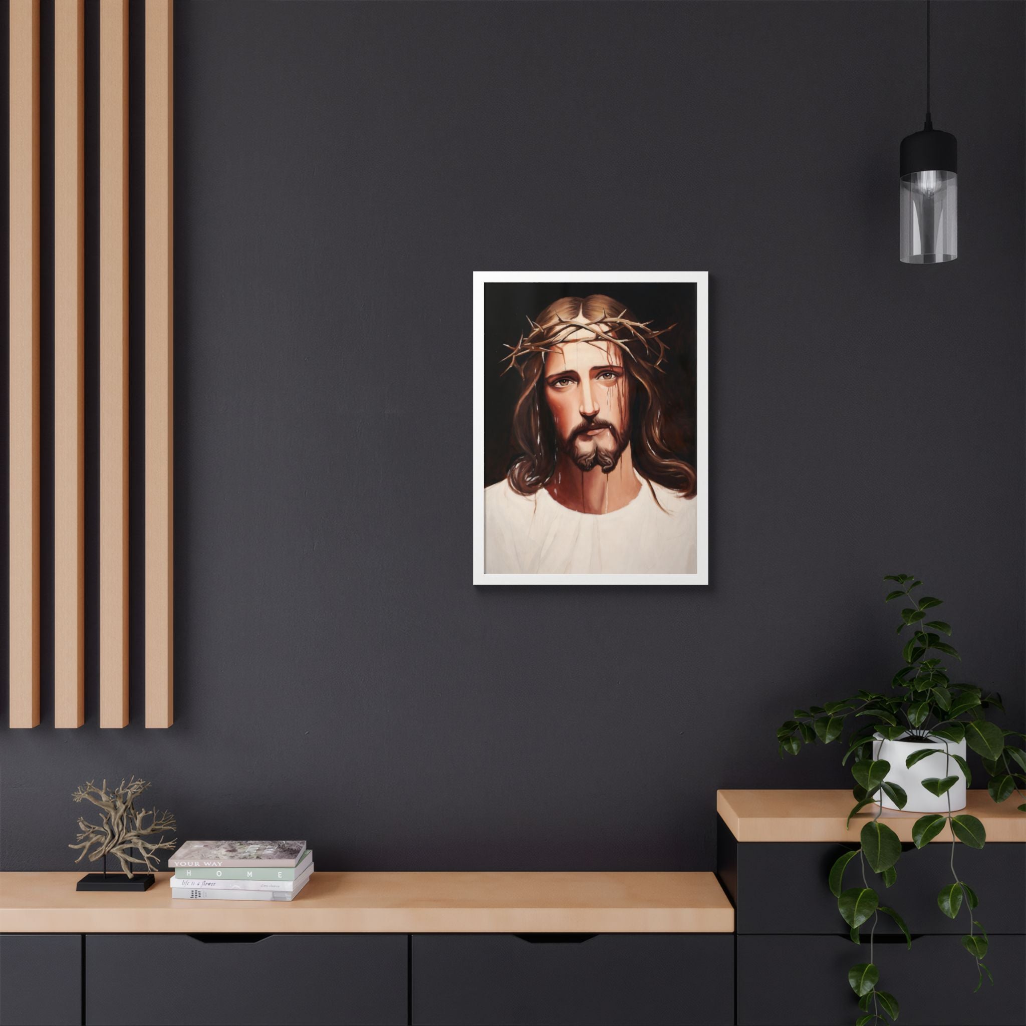 Jesus of Nazareth - Framed Jesus Portrait