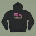 Dragon Eye Hoodie — Anime-Inspired Champion Hoodie with Pink Dragon Graphic