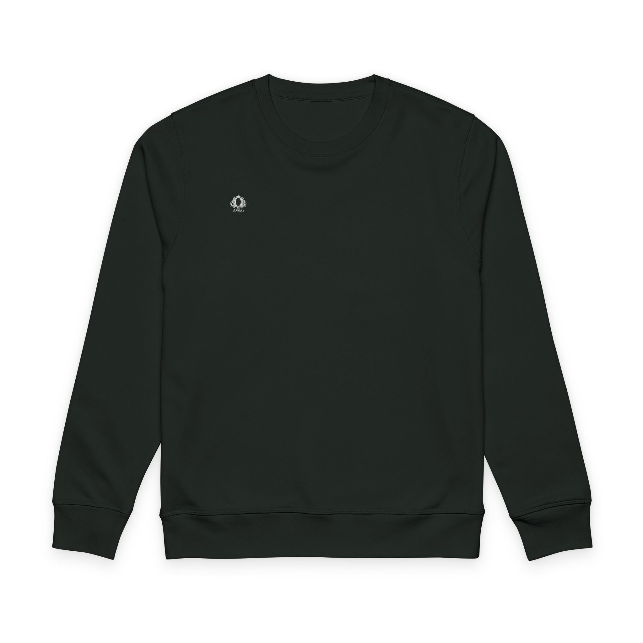 Dreamer Angel Wings Sweatshirt — Blue Feather Back Graphic Crewneck