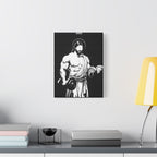 Fitness Jesus Wall Art — Muscle Jesus Matte Canvas Print