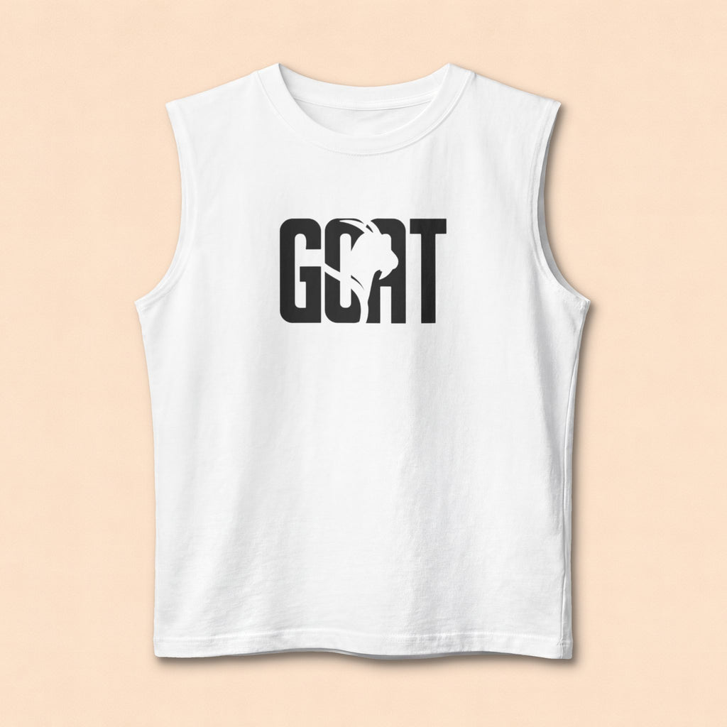 GOAT Soccer Tank Top — Messi Back Print