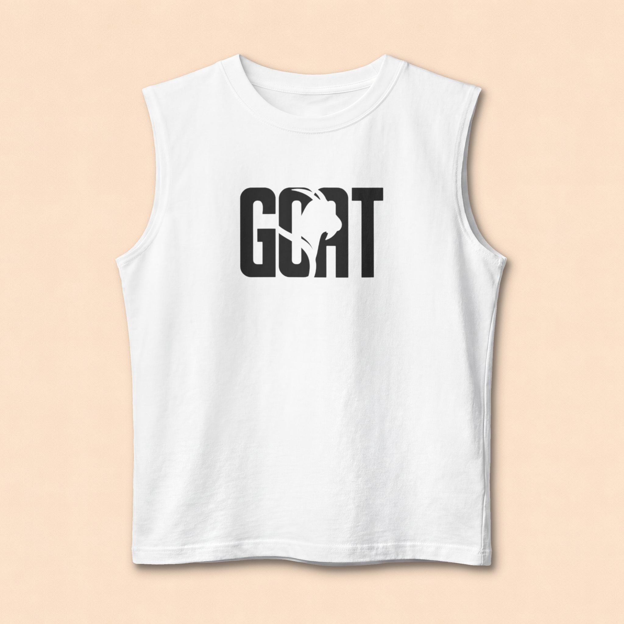 GOAT Soccer Tank Top — Messi Back Print