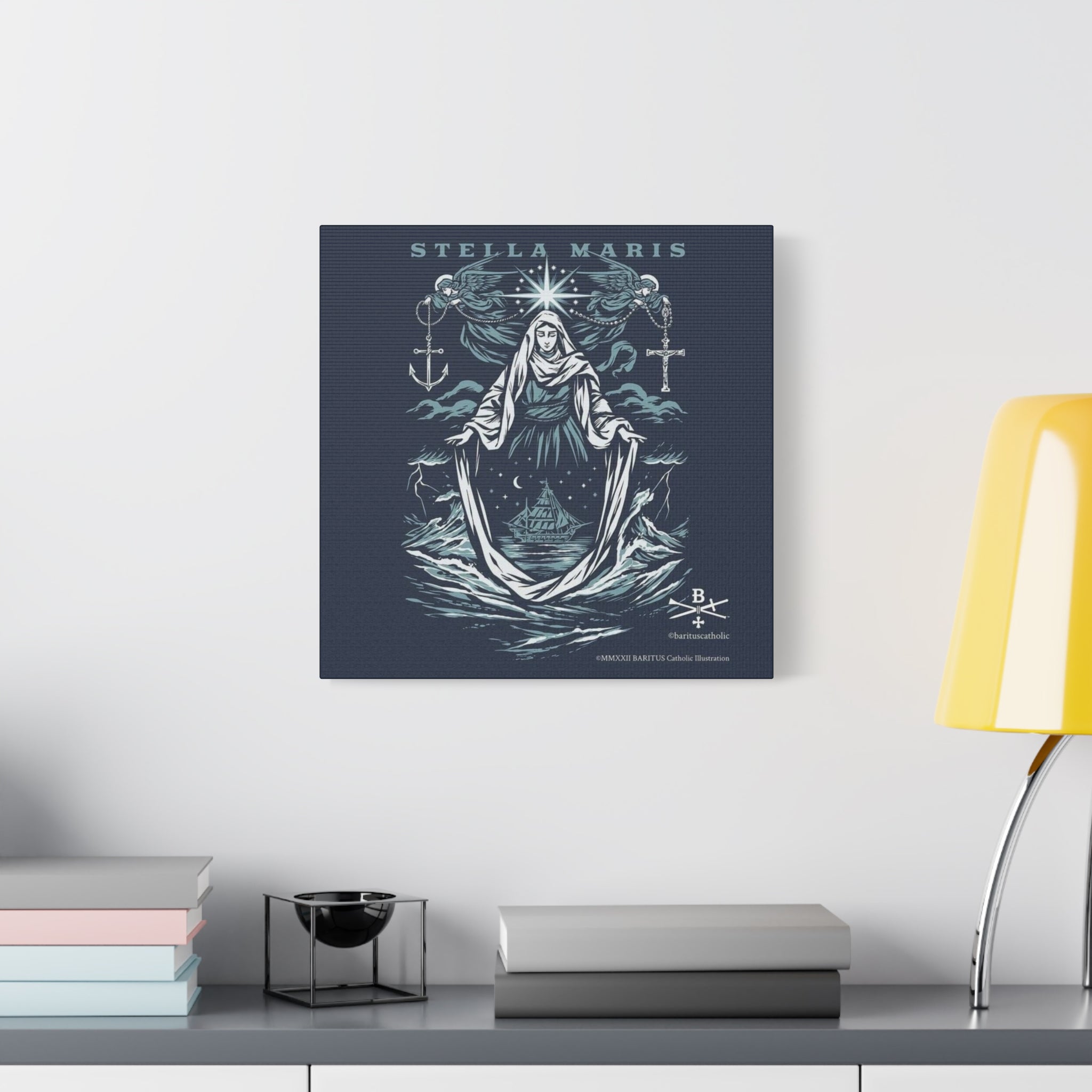 Stella Maris Canvas Art - Marian Maritime Wall Decor