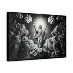 Resurrection Jesus Matte Canvas Wall Art — Stretched Religious Christian Print
