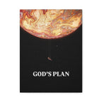 God's Plan Matte Stretched Canvas Wall Art