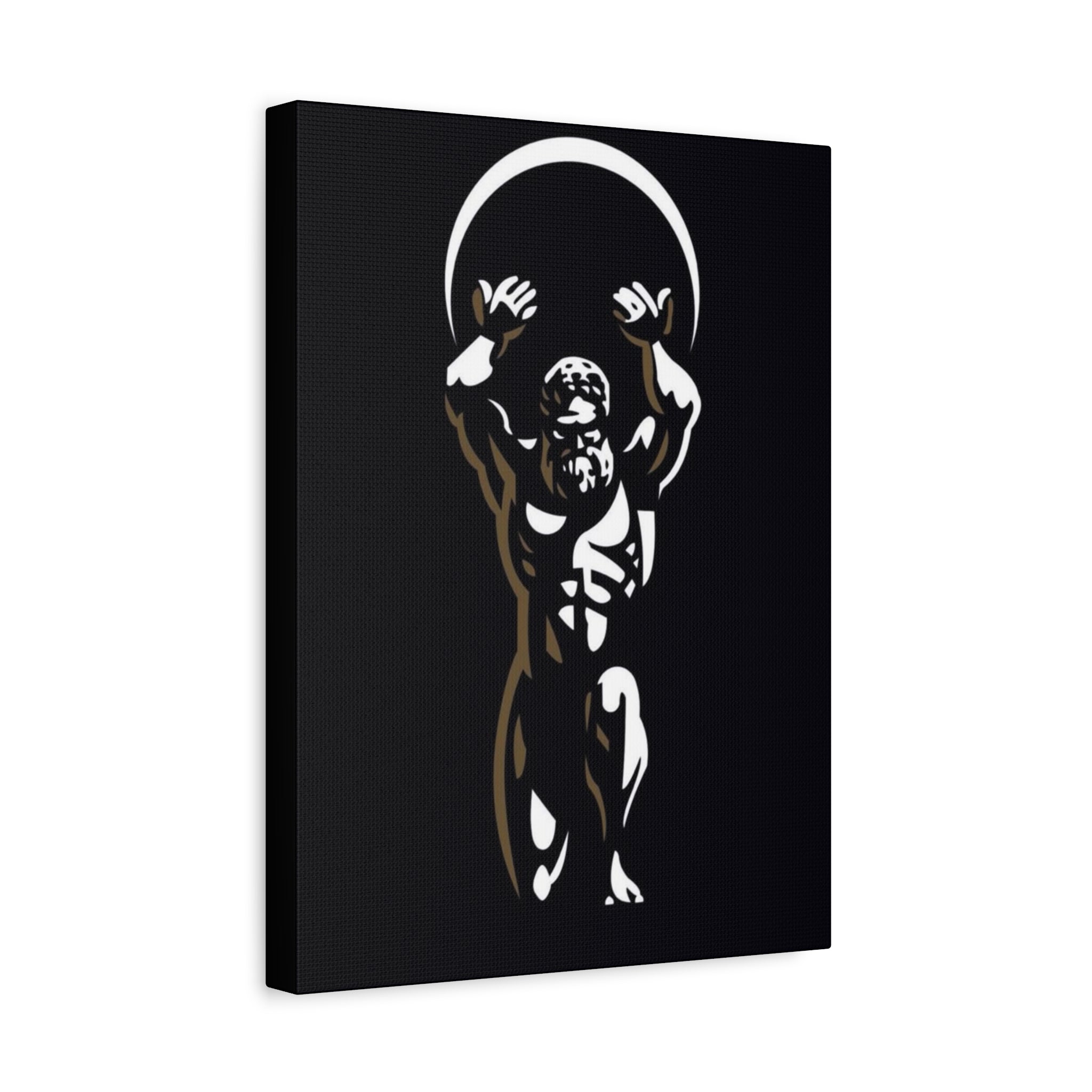 Atlas Mythology Canvas Print — Stretched Matte Wall Art