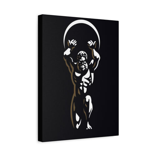 Atlas Mythology Canvas Print — Stretched Matte Wall Art