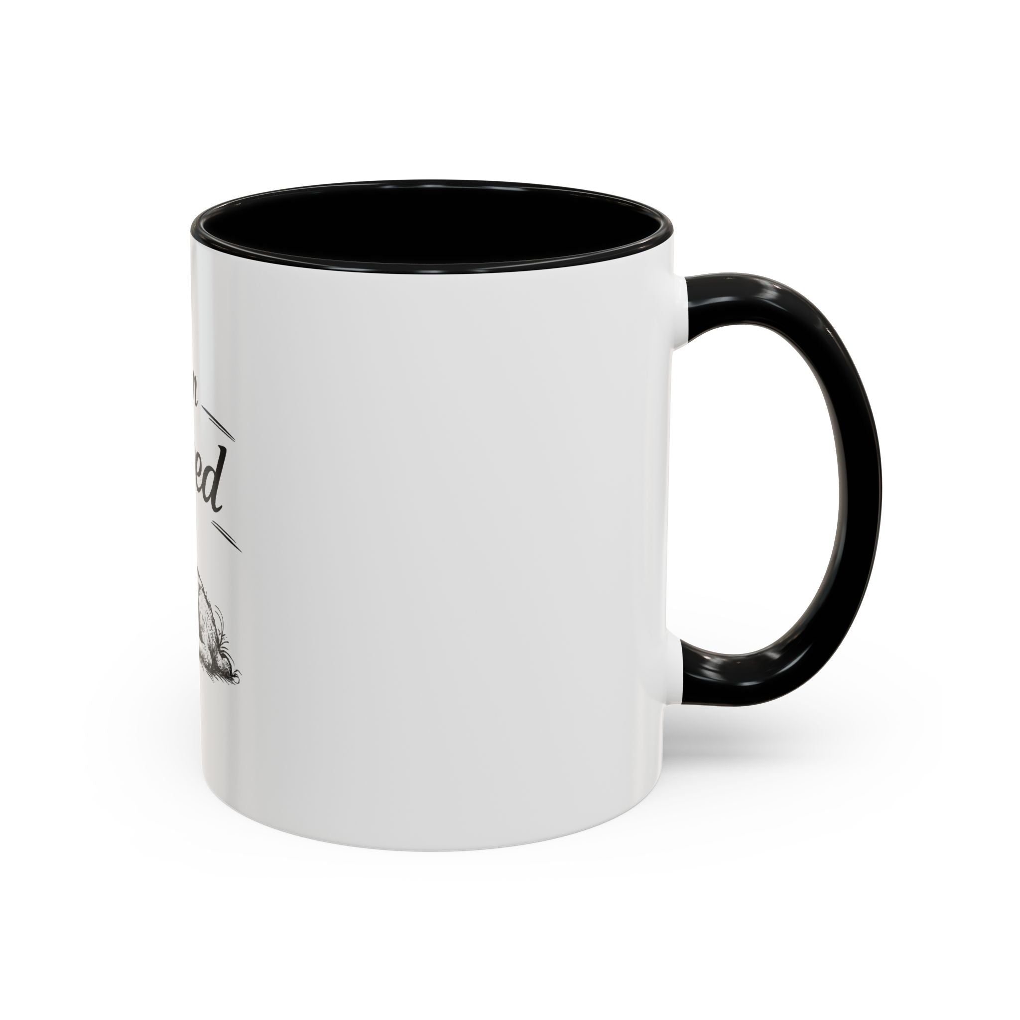 I Am Saved Lamb Coffee Mug — Christian Faith Accent Mug (11/15 oz)