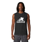 Adonai Logo Muscle Tank — Christian Faith Graphic Tank Top