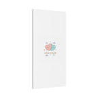 Love Is in the Air Heart Illustration Canvas | Micro‑Romance Galentine’s Pastel