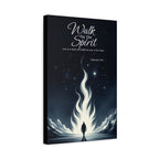 Walk by the Spirit Canvas Wall Art — Inspirational Christian Scripture Decor (Galatians 5:16)